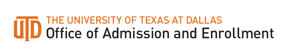 UT Dallas Office of Admission and Enrollment